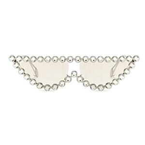 Vintage Cat Eye Sunglasses Trendy 2024 Fashion Rhinestone Clear Shades Bling NEW
